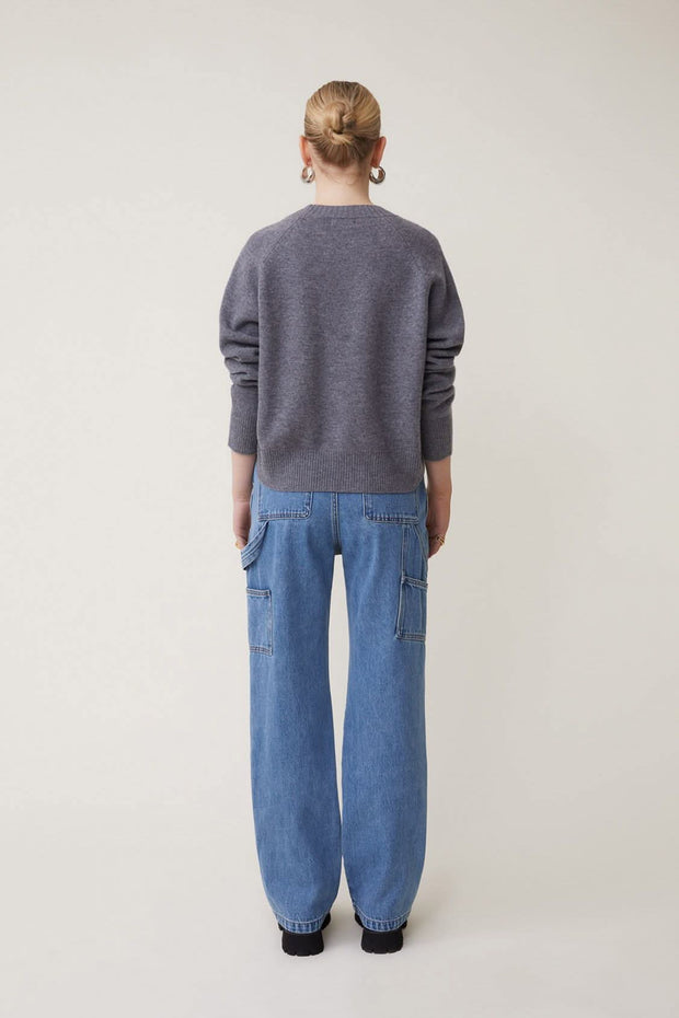 Paulvar Eco-Friendly Plain wool sweater