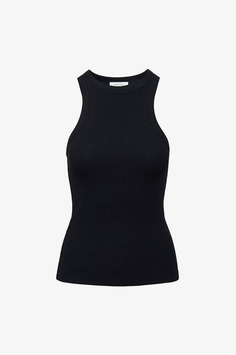 ANINE BING EVA TANK - BLACK