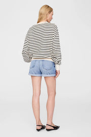 DEAN SWEATSHIRT - BLACK STRIPE