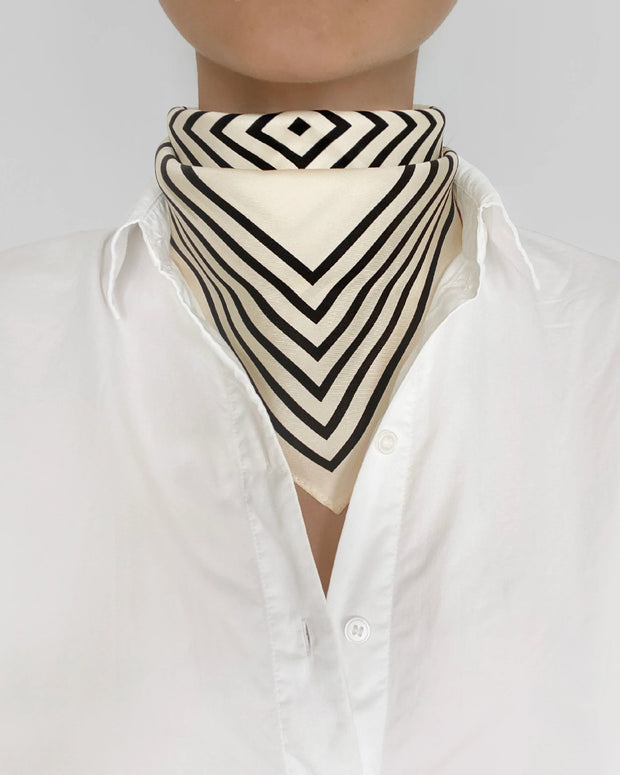 SCARF NO. 14 | CREAM | 50 CM