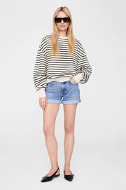 DEAN SWEATSHIRT - BLACK STRIPE