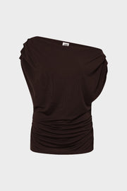 Narina Top Mocha Brown
