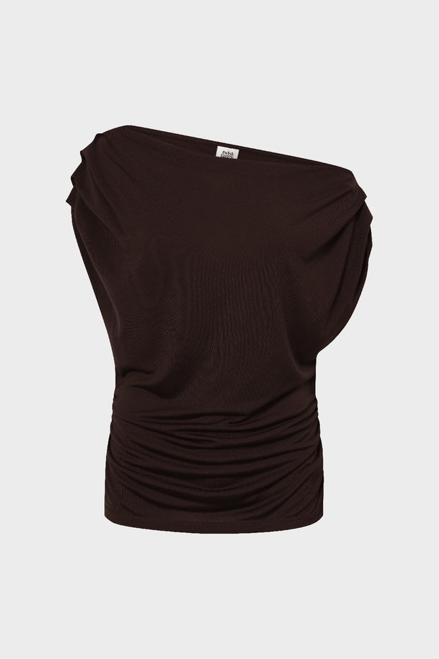 Narina Top Mocha Brown