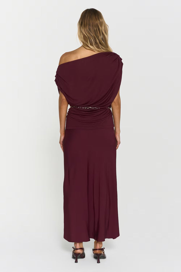 Narina Top Burgundy