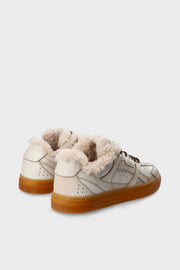 CPH63 vintage leather teddy cream