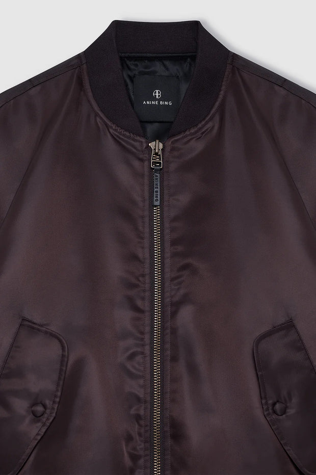 LEON BOMBER - DEEP BROWN