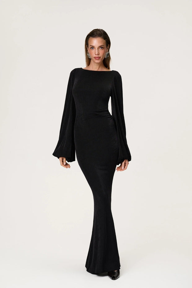 Rennes Maxi Dress Balck