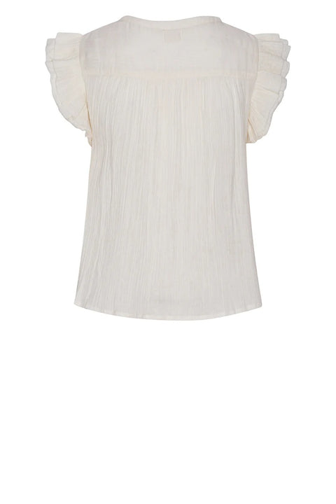 Amalfi Top - Off-White - Jute