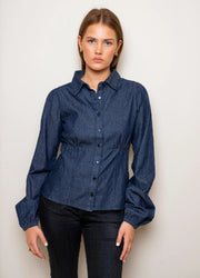 Live Blouse Dark Denim