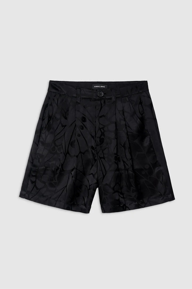ANINE BING CARRIE SHORT-Butterfly jacquard