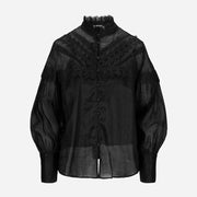 MINISTRY OF STYLE ELENA BLOUSE BLACK