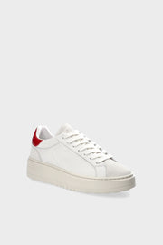 CPH72 leather mix white/red