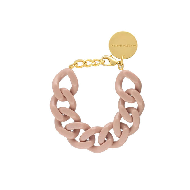 Flat Chain Bracelet Baby Rosé
